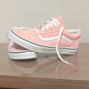 Vans Pink Old Skool Low Top Sneakers